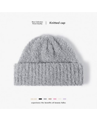 Gorro de lana con cabeza...
