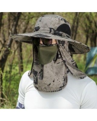 Sombrero con protección...