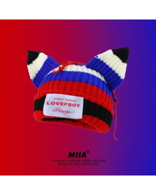 Gorro coreano de lana con...