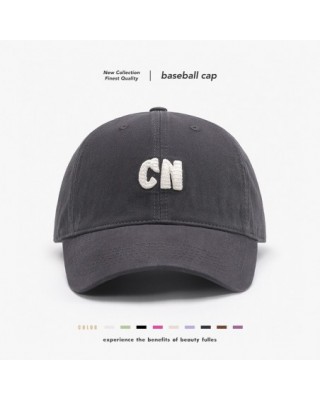 Gorra de béisbol lavada con...